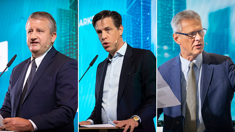 Justin Griffiths, Partner, Deloitte Luxembourg  -  Jérôme Wigny, Partner, Elvinger Hoss Prussen  -  Yuri Bender, Editor-in-Chief, Professional Wealth Management (PWM), Financial Times