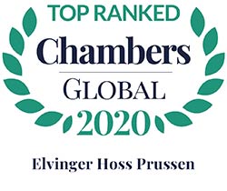 Chambers Global top ranked firm 2020